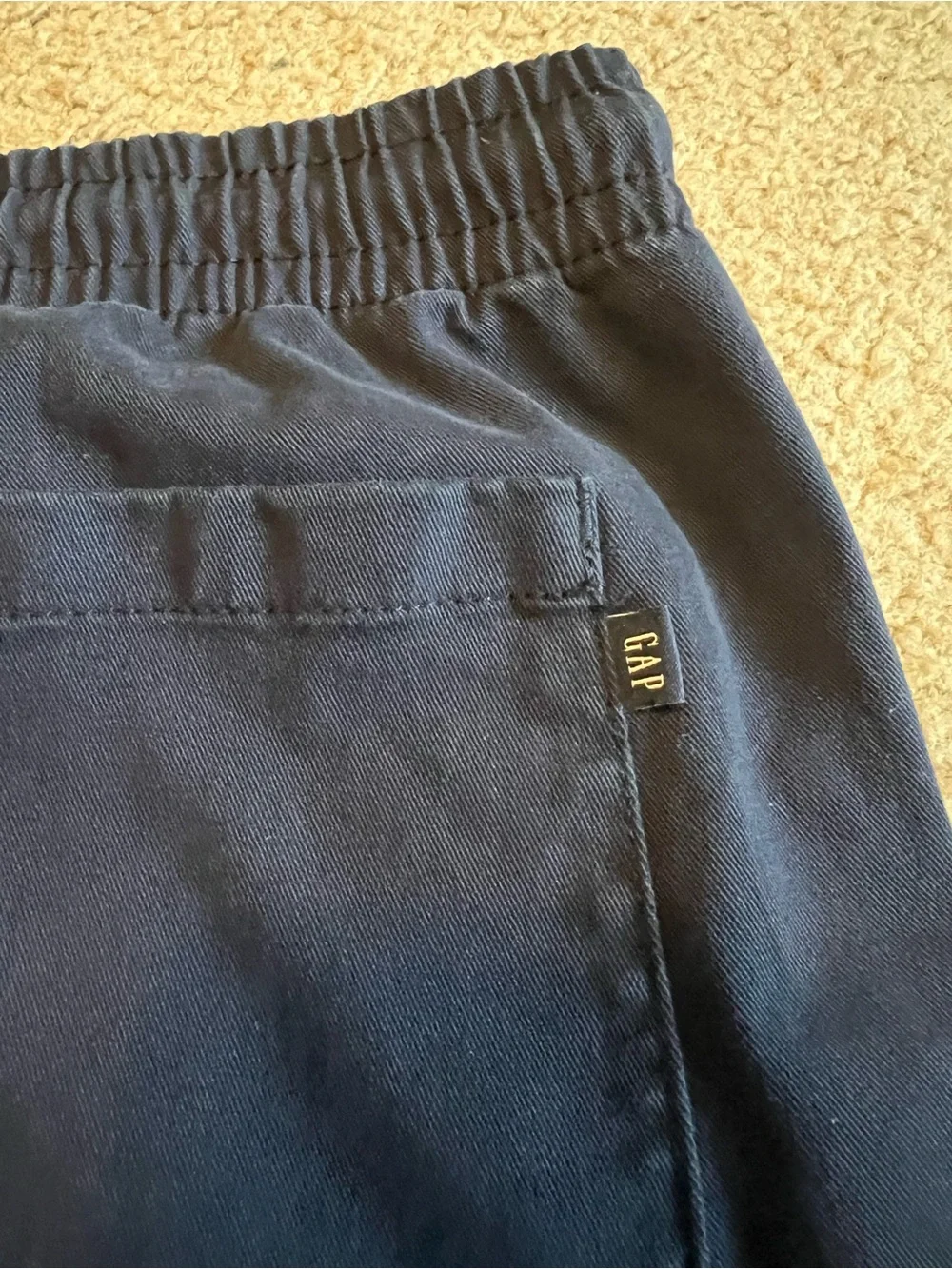 GAP Kids Navy Elastic-Waist Kids Shorts Size 14-16 XL.       (3)